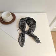 JESMARY - Khăn lụa vuông chất cotton mỏng nhẹ